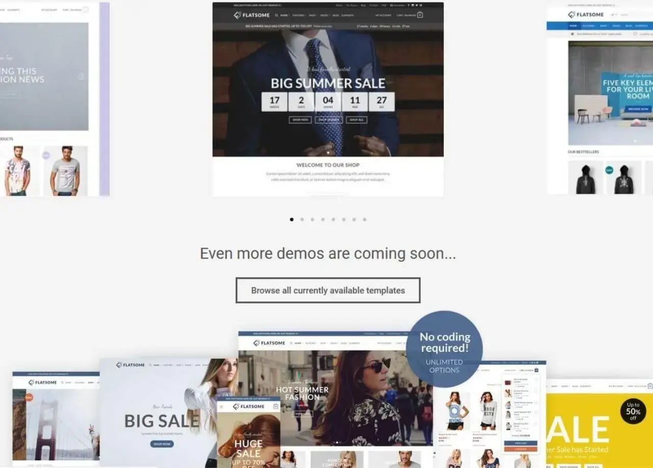 Flatsome - Responsive WooCommerce thema ideaal voor dropshipping business