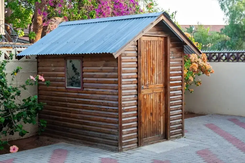 Garden shed for home