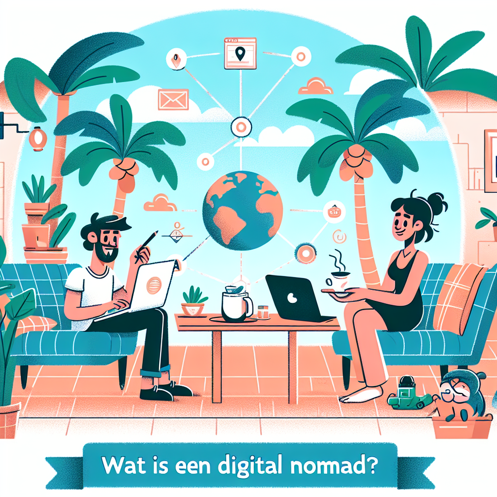 wat is een digital nomad