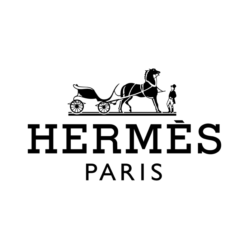 hermes logo black